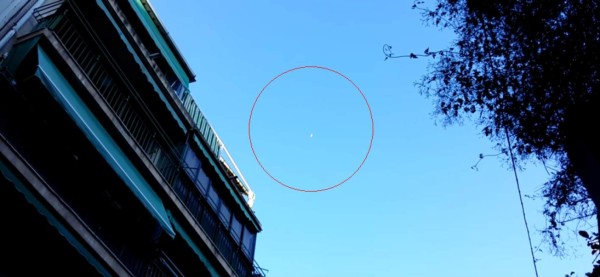 Captan video de supuesto 'ángel' en España