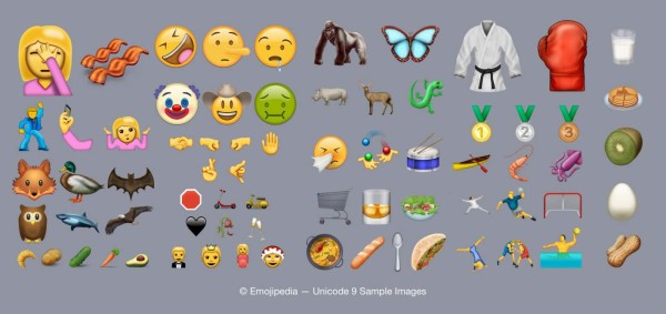 Unicode presenta lista oficial de nuevos emojis