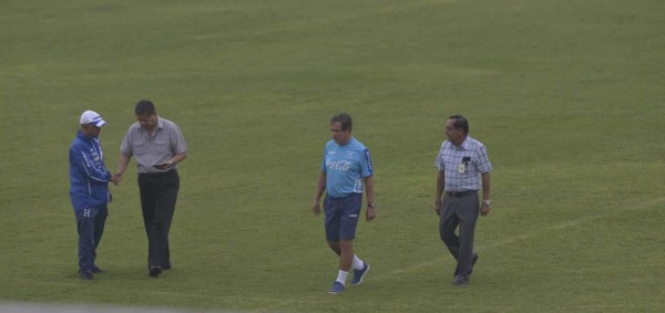 Entrenamiento de la Selección se retrasa por lluvia