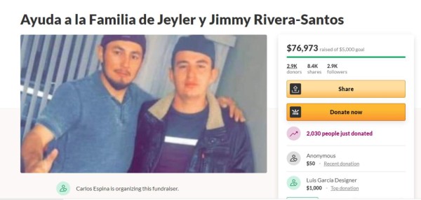 TikToker recaudó $76 mil para familiares de hondureños fallecidos en accidente de Texas