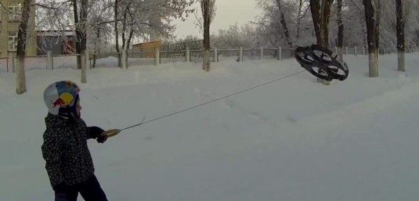 Nace un nuevo deporte: ¡Droneboarding!