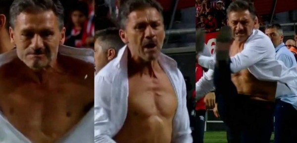 Entrenador en Argentina enloquece y se convierte en 'Hulk'