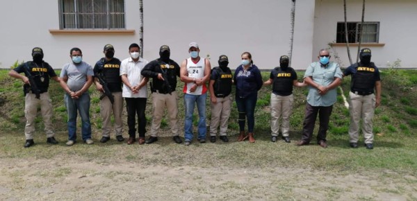 Detienen a comunicador y cuatro exfuncionarios por varios delitos en Danlí