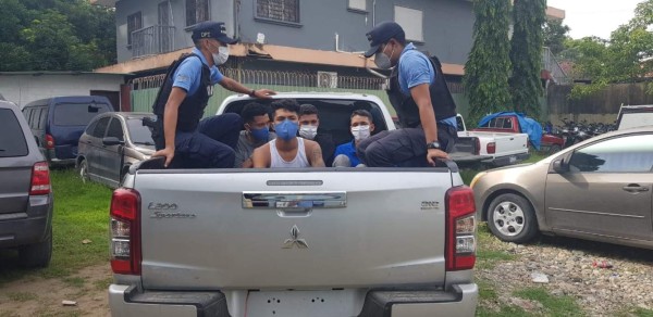 Capturan a cuatro hombres por el delito de asesinato en El Progreso, Yoro