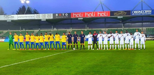 La Sub-20 de Honduras derrota a Brasil en juego amistoso