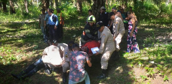 Un muerto y diez heridos en choque de 5 vehículos en Santa Cruz de Yojoa