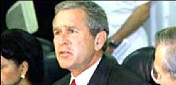 Bush agradece a tropas norteamericanas