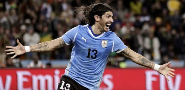 Uruguay a semis con las locuras de Abreu