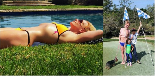 Verano ardiente de los famosos