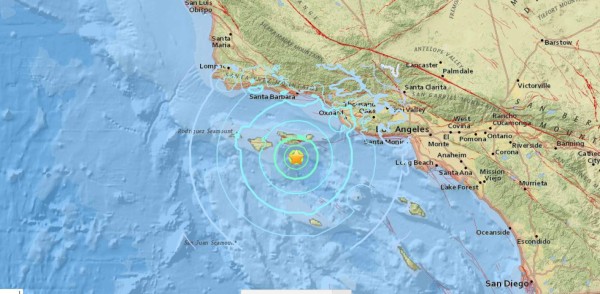 Sismo de 5.3 grados sacude el sur de California
