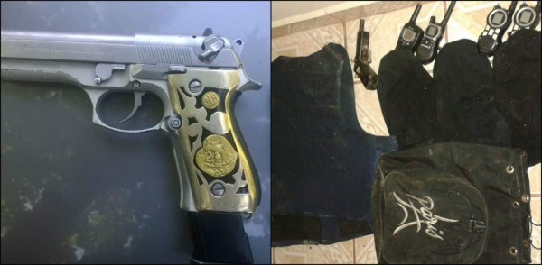 Decomisan armas y capturan a seis en allanamientos en La Ceiba