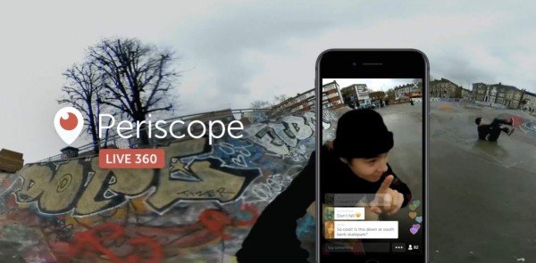 Twitter lanza sus propios videos de 360° en vivo