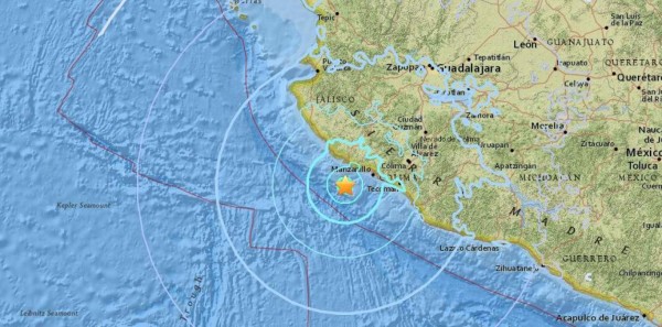 Sismo de 6.0 sacude el suroeste de México