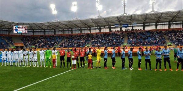 Honduras pierde ante Uruguay y está virtualmente eliminada del Mundial Sub-20
