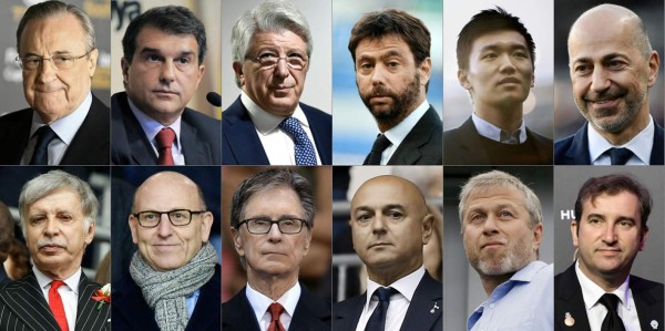 UEFA anuncia las primeras sanciones contra los equipos de la Superliga europea