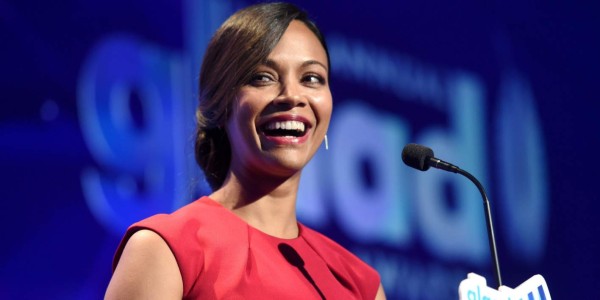 Zoe Saldaña solo habla a sus gemelos en español o italiano