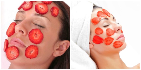 Fresas para la cara