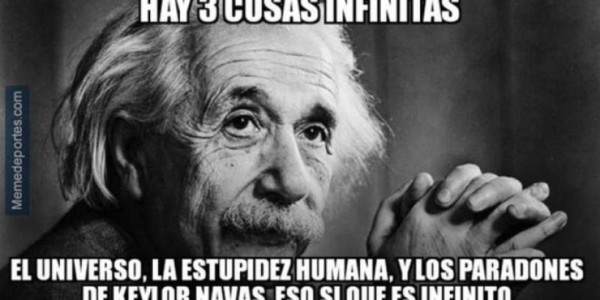 Keylor Navas, protagonista de memes en la Champions League