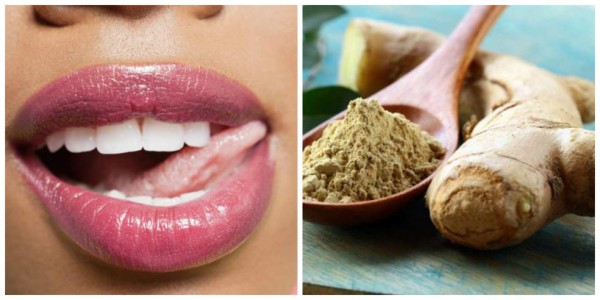 Jengibre para tener labios gruesos