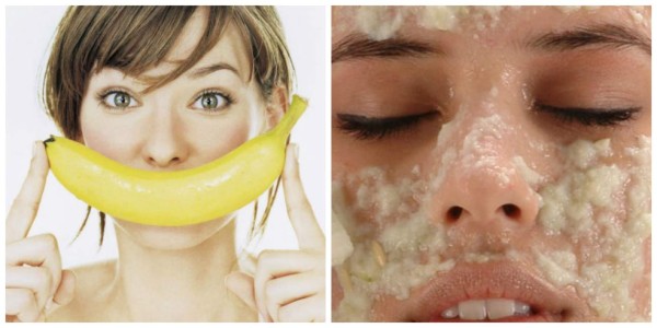Mascarilla de banano para estar bella