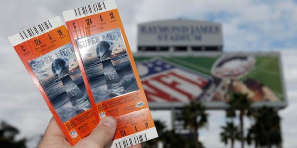 Roban boletos del Super Bowl con valor de 40 mil dólares