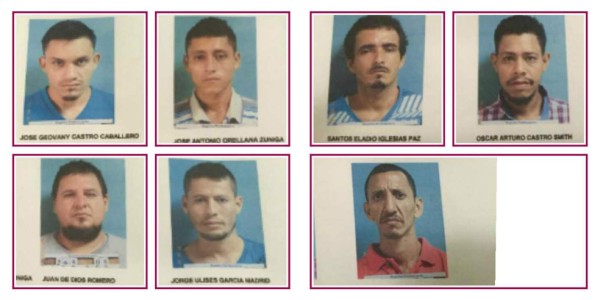Trasladan siete peligrosos reos del penal sampedrano hacia 'El Pozo' en Ilama