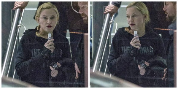 Madonna se ve obligada a usar un inhalador antes de actuar