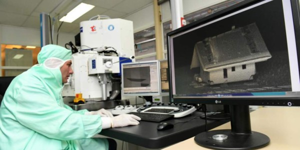 Crean en laboratorio la 'casa más pequeña del mundo'