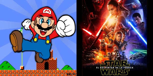 Homenaje a 'Super Mario Bros.' y 'Star Wars'&nbsp;&nbsp;