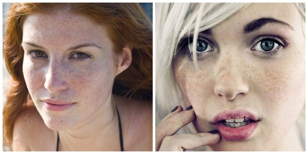 Dos frutas para aclarar las pecas