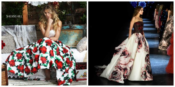 Rosas rojas, vista con la bella flor