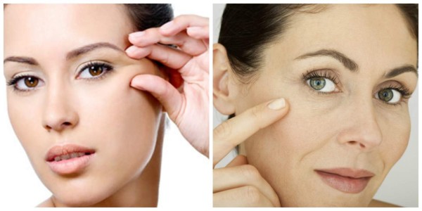 Vaselina y aceite para las patas de gallo