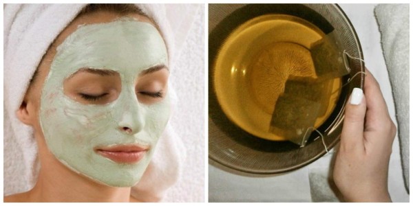 Como limpiar la cara con té verde