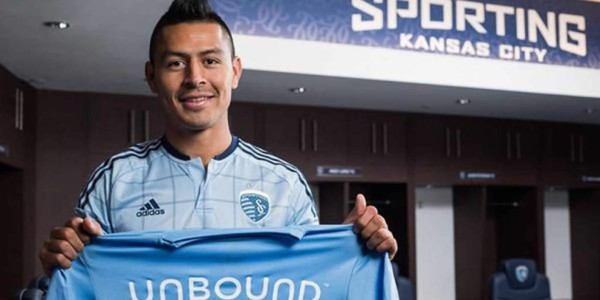El futbolista hondureño Roger Espinoza.