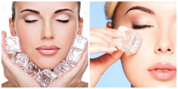 Hielo para una piel perfecta