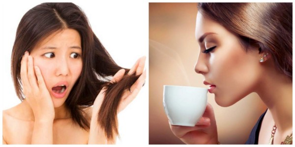 Café para el cabello débil