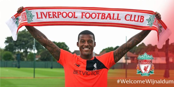 (FILES) In this file photo taken on May 23, 2021 Liverpool's Dutch midfielder Georginio Wijnaldum leaves the pitch after being substituted off during the English Premier League football match between Liverpool and Crystal Palace at Anfield in Liverpool, north west England. - Paris Saint-Germain have completed the signing of Dutch international midfielder Georginio Wijnaldum from Liverpool on a three-year deal, the French club announced on June 10, 2021. (Photo by Paul ELLIS / POOL / AFP) / RESTRICTED TO EDITORIAL USE. No use with unauthorized audio, video, data, fixture lists, club/league logos or 'live' services. Online in-match use limited to 120 images. An additional 40 images may be used in extra time. No video emulation. Social media in-match use limited to 120 images. An additional 40 images may be used in extra time. No use in betting publications, games or single club/league/player publications. /