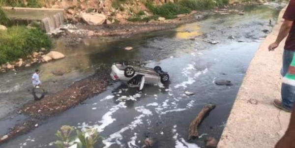 Presentadora hondureña sufre aparatoso accidente en Tegucigalpa