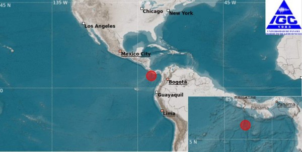 Fuerte sismo de magnitud 6.4 sacude Panamá y Costa Rica