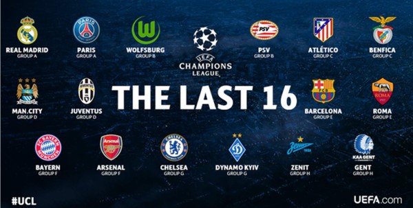 Definidos los clasificados a octavos