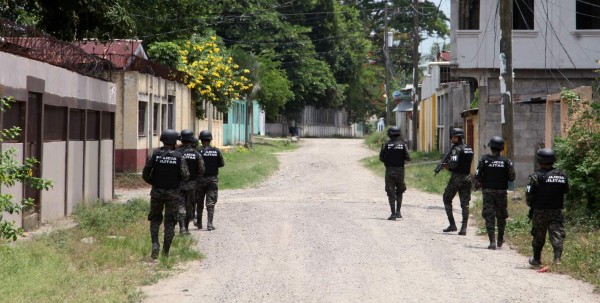 Recuperan 34 casas en poder de mareros en Chamelecón