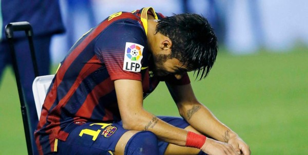 El Barça pierde a Neymar por lesión