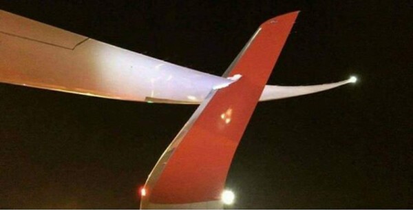 Aviones se rozan las alas en aeropuerto de Toronto