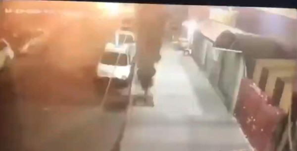 Video viral: enorme explosión estremece el centro de México