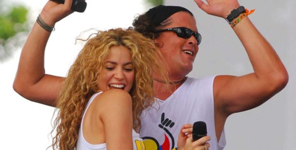 Carlos Vives sorprende a Shakira con regalo de cumpleaños