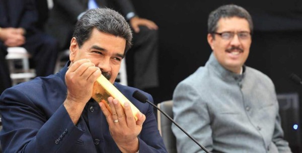 Maduro compra primer 'lingótico de oro' de polémico plan de ahorro