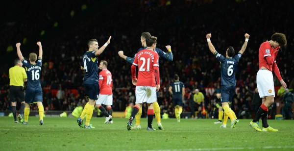 El United cae ante Southampton y lo desplaza del tercer lugar