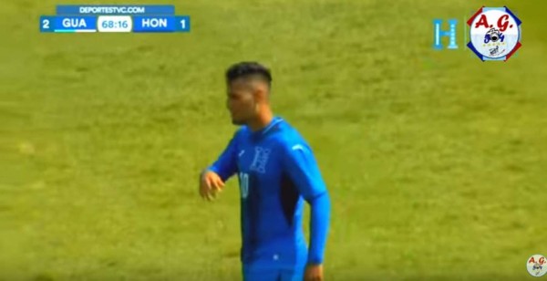 Video: Así fue el gol de Alex López que puso el descuento en el Guatemala - Honduras