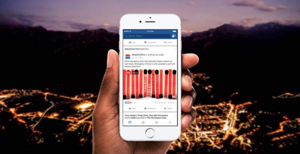Facebook Live tendrá opción solo para audio