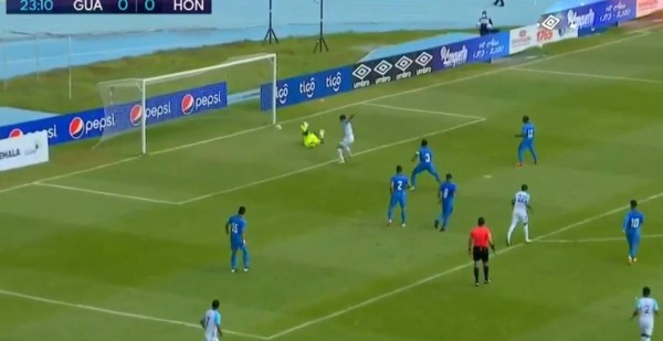 Video: Darwin Lom anota el 1-0 de Guatemala ante Honduras